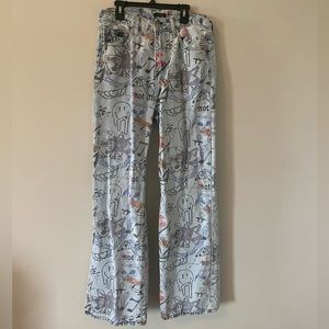 Rue 21 graffiti jeans